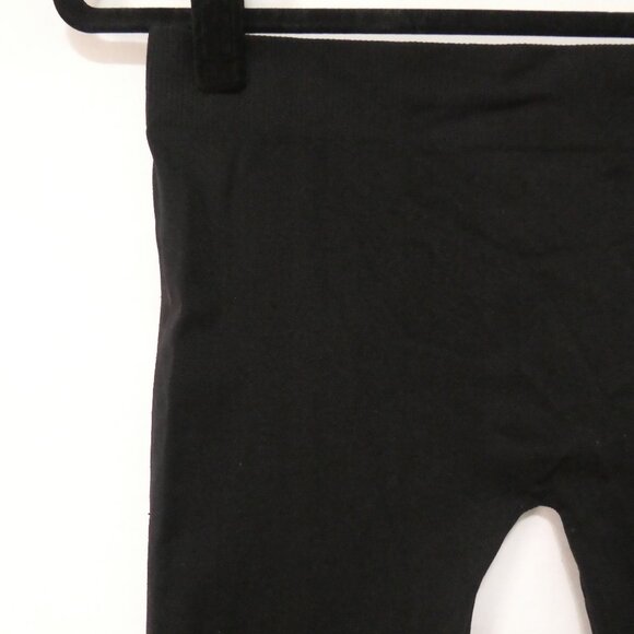 ARDENE M/L medium / large Black Leggings With Ribbed Waistband & Bottom Hems - Picture 3 of 14